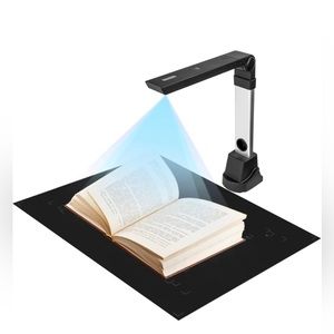 NetumScan Book & Document Camera for Teachers, Multi-Language OCR and English
